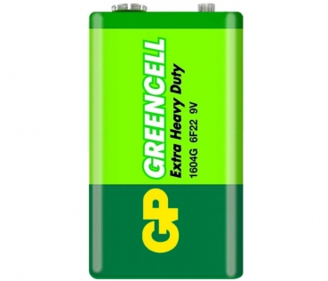 GP Greencell 9 Volt Batterie