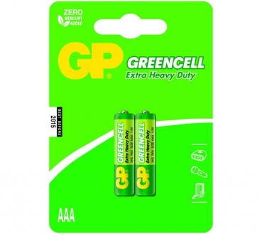 GP Greencell Micro AAA Batterie 2er-Pack
