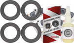 Bang & Olufsen Beovox CX100 Lautsprecher Sicken Reparatur Set - 4 Stück Sicken
