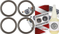 Preview: Acoustic Research AR 9 Speaker Surround Re-Foam Repair Kit - 4 Pieces Surrounds For Woofer