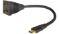 Preview: High Speed HDMI Male To 2X HDMI Female Adapter Splitter Cable With Ethernet