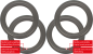 Preview: Infinity Reference 60 Speaker Surround Re-Foam Complete Repair Kit For Woofer And Midrange