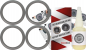 Preview: Infinity Reference Standard 9A Kappa Speaker Surround Re-Foam Repair Kit - 4 Pieces Surrounds