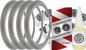 Preview: Infinity Reference Standard 9A Kappa Speaker Surround Re-Foam Repair Kit - 4 Pieces Surrounds