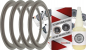 Preview: Jamo DUET 80 Speaker Surround Re-Foam Repair Kit - 4 Pieces Surrounds For Woofer