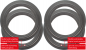 Preview: Jbl LX166 Speaker Surround Re-Foam Repair Kit - 4 Pieces Surrounds For Woofer