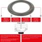 Preview: 3" - 98mm Lautsprecher Schaumstoffsicke