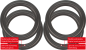 Preview: Magnat Art 145 100 Speaker Surround Re-Foam Repair Kit - 4 Pieces Surrounds