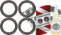 Preview: Onkyo MODEL SC-960 Speaker Surround Re-Foam Repair Kit - 4 Pieces Surrounds For Woofer
