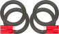 Preview: Onkyo MODEL SC-960 Speaker Surround Re-Foam Repair Kit - 4 Pieces Surrounds For Woofer