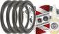 Preview: Philips FB 820 Speaker Surround Re-Foam Repair Kit - 4 Pieces Surrounds For Woofer