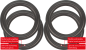 Preview: Philips FB 821 Speaker Surround Re-Foam Repair Kit - 4 Pieces Surrounds For Woofer