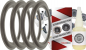 Preview: Quadral Phonologue Gold Altan Lautsprecher Sicken Reparatur Set - 4 Stück Sicken