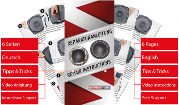 Acoustic Research AR 17 Speaker Surround Re-Foam Repair Kit