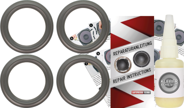 Audio Physic Caldera / Scan Speak 21W/8554-03 Speaker Surround Re-Foam Repair Kit - 4 Pieces Surrounds