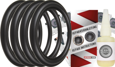 Preview: Bang & Olufsen BeoLab 6000 MCMXCIII Lautsprecher Sicken Reparatur Set - 4 Stück Sicken