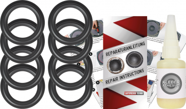 Bang & Olufsen Beolab Penta Speaker Surround Re-Foam Repair Kit - Pieces Surrounds For Midrange