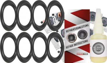 Bang & Olufsen Beolab Penta Speaker Surround Re-Foam Repair Kit - Pieces Surrounds For Midrange
