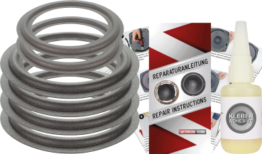 Preview: Dual CL 1000 Speaker Surround Re-Foam Complete Repair Kit For Woofer And Midrange