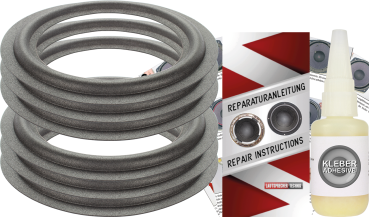Electro Voice Link 10 Speaker Surround Re-Foam Complete Repair Kit For Passive Radiator And Woofer
