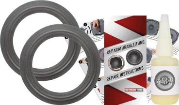 Genelec S30B Speaker Surround Re-Foam Repair Kit For Woofer