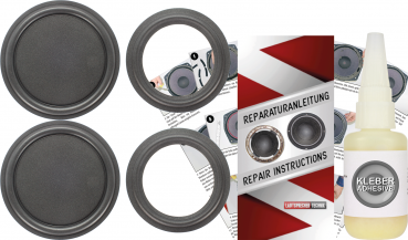 Infinity ES-83 Lautsprecher Reparatur Komplett Set Für Passiv Membranen Und Tieftöner Sicken
