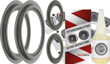 Infinity RS 4000 Speaker Surround Re-Foam Complete Repair Kit For Woofer And Midrange