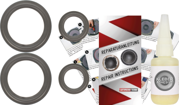 Infinity Reference 40 Speaker Surround Re-Foam Complete Repair Kit For Woofer And Midrange