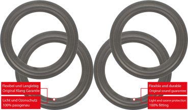 Infinity Reference 60 Speaker Surround Re-Foam Complete Repair Kit For Woofer And Midrange