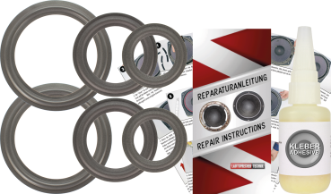 Infinity Reference Six Lautsprecher Sicken Reparatur Komplett Set Für Tieftöner, Tief-Mitteltöner Und Mitteltöner