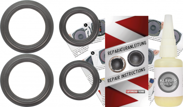 Infinity Studio Monitor 195 Lautsprecher Sicken Reparatur Komplett Set Für Tieftöner Und Mitteltöner