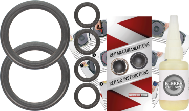 Infinity Studio Monitor 150 (SM 150) Lautsprecher Sicken Reparatur Komplett Set Für Tieftöner Und Mitteltöner