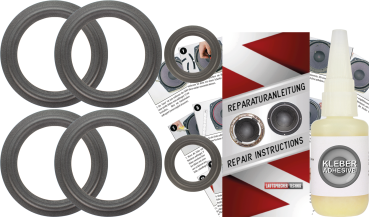 Jbl LX66 Speaker Surround Re-Foam Complete Repair Kit For Woofer And Midrange