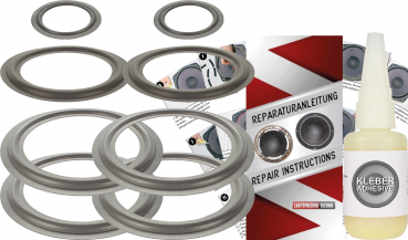 Jbl Model HP 590 Speaker Surround Re-Foam Complete Repair Kit For Woofer, Midwoofer And Midrange