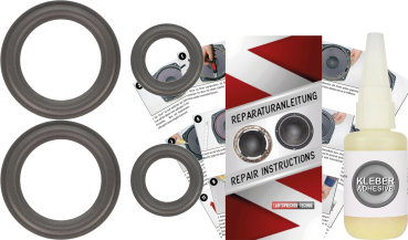Jbl Model TLX6 Bookshelf Speaker Surround Re-Foam Complete Repair Kit For Woofer And Midrange