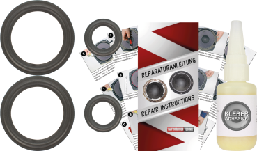 Magnat ALL-Ribbon 5 Lautsprecher Sicken Reparatur Komplett Set Für Tieftöner Und Mitteltöner