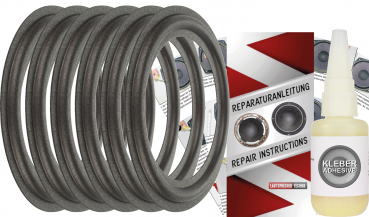 Magnat Art.-Nr. 148 120 Speaker Surround Re-Foam Repair Kit - 6 Pieces Surrounds