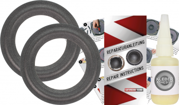 Magnat MIG-Ribbon 3 Lautsprecher Sicken Reparatur Set Für Mitteltöner