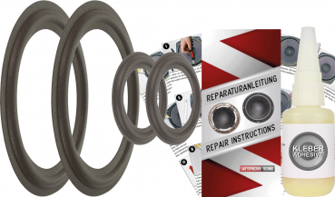 Onkyo MODEL SC-550 MKII Speaker Surround Re-Foam Complete Repair Kit For Woofer And Midrange