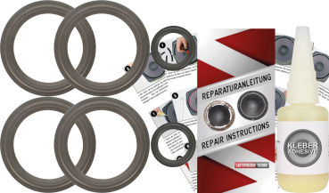 Quadral Allsonic SL 205 Speaker Surround Re-Foam Complete Repair Kit For Woofer And Midrange