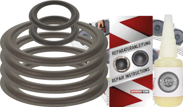 Quadral Allsonic SL 205 Lautsprecher Sicken Reparatur Komplett Set Für Tieftöner Und Mitteltöner