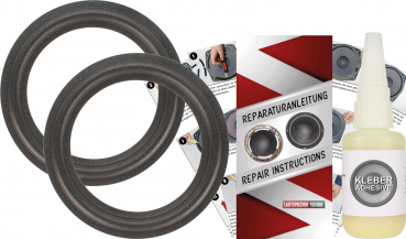 Quadral KX 100 Speaker Surround Re-Foam Repair Kit For Woofer