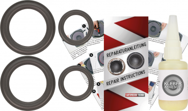 Quadral Merin MK III Speaker Surround Re-Foam Complete Repair Kit For Woofer And Midrange