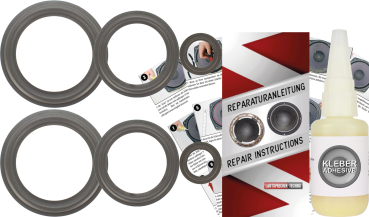Quadral Phonologue Montan IV Speaker Surround Re-Foam Complete Repair Kit For Woofer, Midwoofer And Midrange