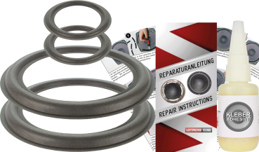 Quadral Phonologue Shogun Speaker Surround Re-Foam Complete Repair Kit For Woofer And Midrange