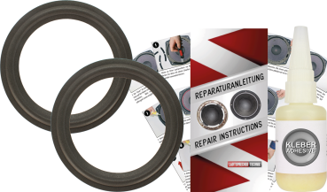 Quadral Quintas M 120 Speaker Surround Re-Foam Repair Kit For Woofer