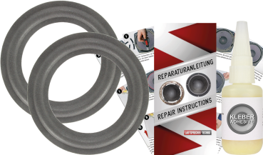 Quadral Sonologue Status MX 18 Speaker Surround Re-Foam Repair Kit For Midrange