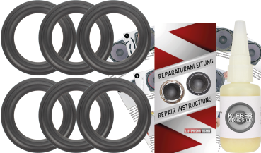 RFT BR 50 Speaker Surround Re-Foam Repair Kit - 6 Pieces Surrounds