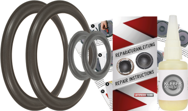 Preview: Teac S-505 Speaker Surround Re-Foam Complete Repair Kit For Woofer And Midrange
