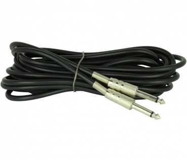 6 m Audio kabel  6,3 mm Metal Klinke Male Mono Lautsprecherkabel USBLASTER NEU 